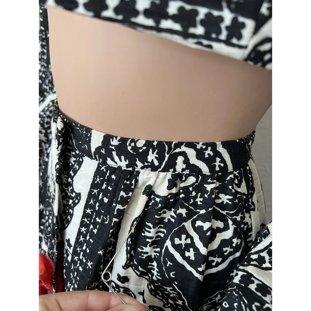 Vintage Tori Richard Honululu Skirt Top Set Hawaiian Outfit Size 8* Fits Like 0 - Picture 8 of 14